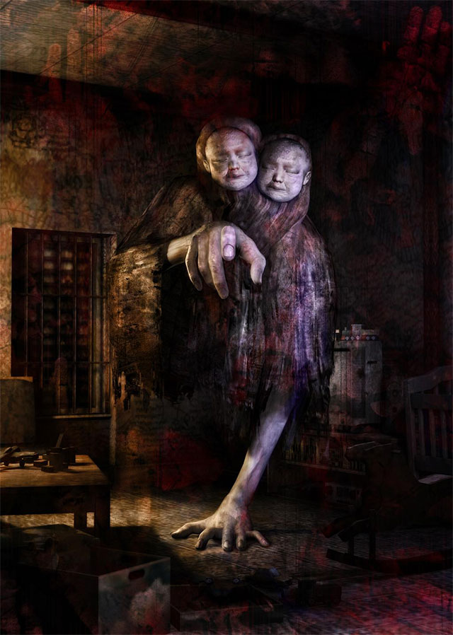 Artistry in Games silenthill4-twins Horror in Video Games Features