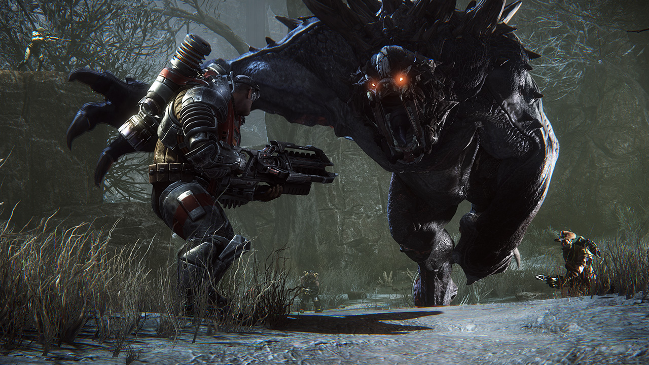 Artistry in Games evolve_monster Hotly Anticipated Multiplayer Shooter Evolve Releases October 21 News  release date news multiplayer holiday 2014 evolve  