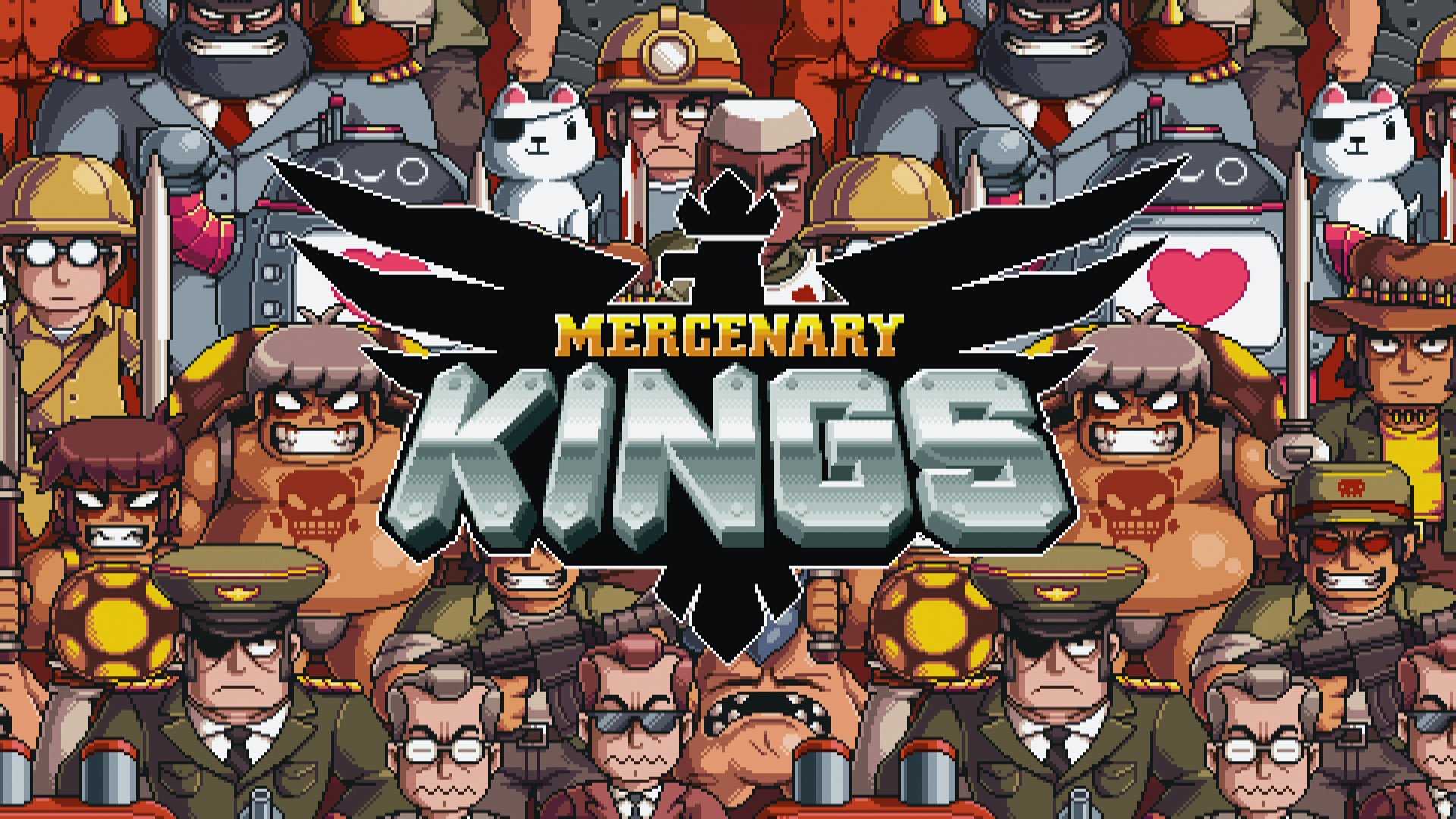 Artistry in Games mercenary-kings-logo Tribute Games Interview - Gaming's Ultimate Cover Band Interviews  wizorb tribute games Nintendo metal slug mercenary kings  