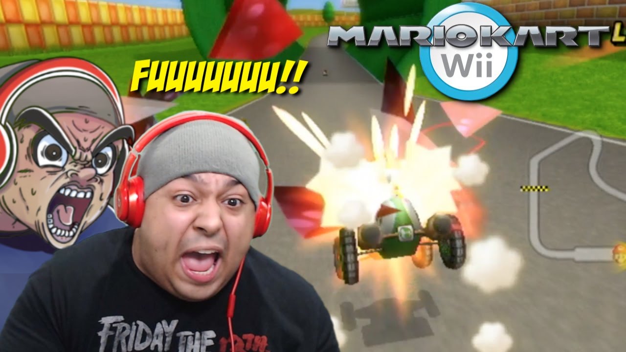 Artistry in Games I-THOUGHT-THIS-SHT-WOULD-BE-EASIER-I-WAS-FKING-WRONG-MARIO-KART-Wii I THOUGHT THIS SH#T WOULD BE EASIER!!! I WAS F#%KING WRONG!! [MARIO KART Wii] News  yoshi throwback rage quit mario kart wii lol lmao hilarious HD Gameplay funny moments donkey dashiexp dashiegames Commentary  