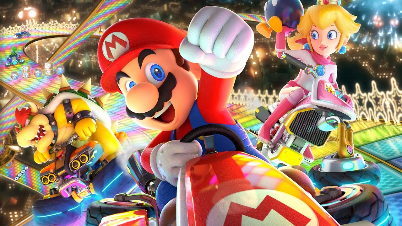 Artistry in Games Mario-Kart-8-Deluxe-Mushroom-Cup-Gameplay Mario Kart 8 Deluxe: Mushroom Cup Gameplay News  water park tournament top videos thwomp ruins switch sweet sweet canyon Racing Nintendo mushroom cup mario kart stadium mario kart deluxe Mario Kart 8 Deluxe mario kart IGN Gameplay  