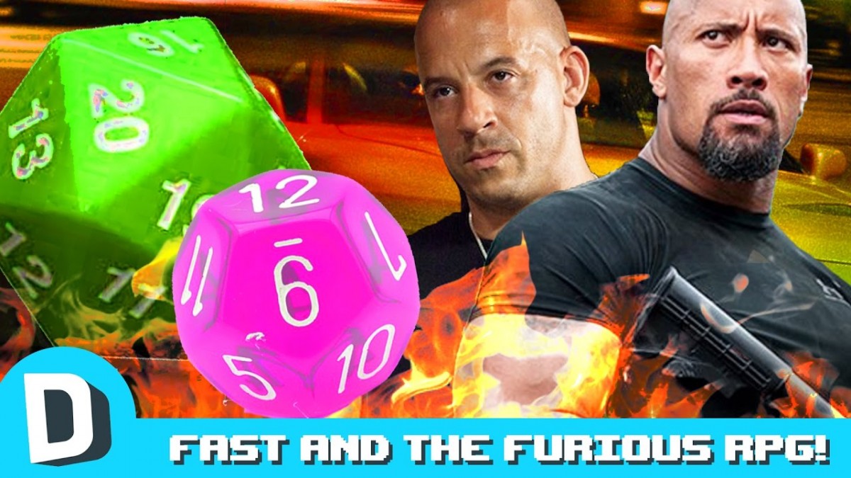 Artistry in Games We-Try-Fast-and-the-Furious-Themed-Dungeons-Dragons We Try Fast and the Furious Themed Dungeons & Dragons Reviews  vin diesel tokyo drift the rock tabletop RPG paul walker lol johnson gaming game furious funny FateCore FateAccelerated fate fast Family f8 EvilHatGames dwayne dungeons & dragons Dorkly D&D cars 2 fast 2 furious  