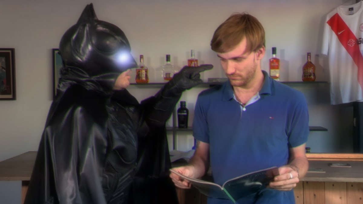 Artistry in Games Batman-Blasts-Back-with-More-Terrible-Tough-Guy-Tips Batman Blasts Back with More (Terrible) Tough Guy Tips News  Parody Injustice 2 infomercial ign australia ign au IGN humour feature comedy  