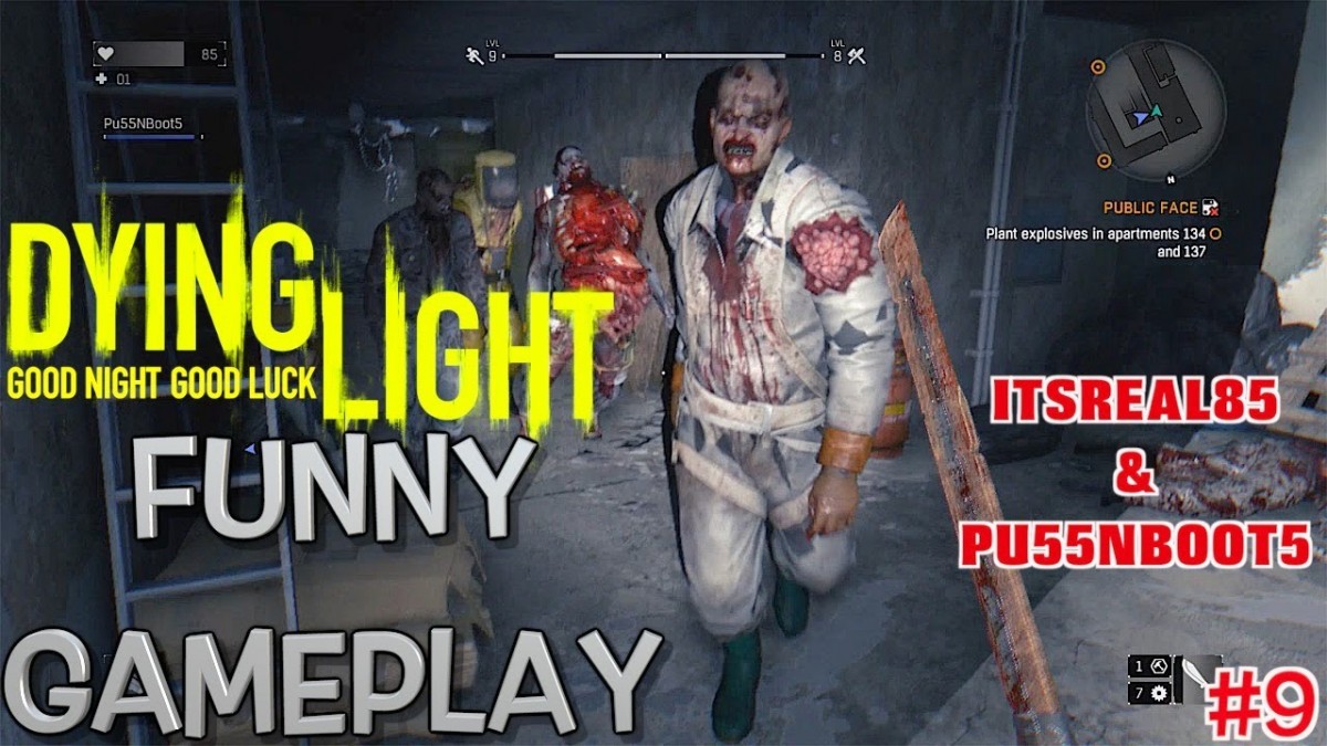 Artistry in Games FUNNY-DYING-LIGHT-GAMEPLAY-9-WITH-ITSREAL85-PU55NBOOT5 FUNNY "DYING LIGHT" GAMEPLAY #9 WITH ITSREAL85 & PU55NBOOT5! News  video gameplay walk through lets play gaming channel itsreal85 gaming channel funny itsreal85 and pu55nboot5 co op gaming comedy gaming funny commentary  