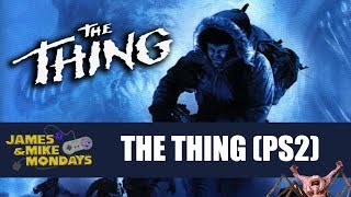 Artistry in Games The-Thing-PlayStation-2-James-Mike-Mondays The Thing (PlayStation 2) James & Mike Mondays News  Wilford Brimley third person shooter The Thing Playthrough The Thing Gameplay The Thing 2002 Game The Thing 2002 The Thing 1982 the thing sci-fi Psychological horror PS2 PlayStation2 playstation 2 (computer) PlayStation 2 Playstation movie Mike Kurt Russell John Carpenter's The Thing John Carpenter howard hawks Horror Game horror film horror Gameplay game Computer Artworks Cinemassacre The Thing cinemassacre Black Label Games avgn  