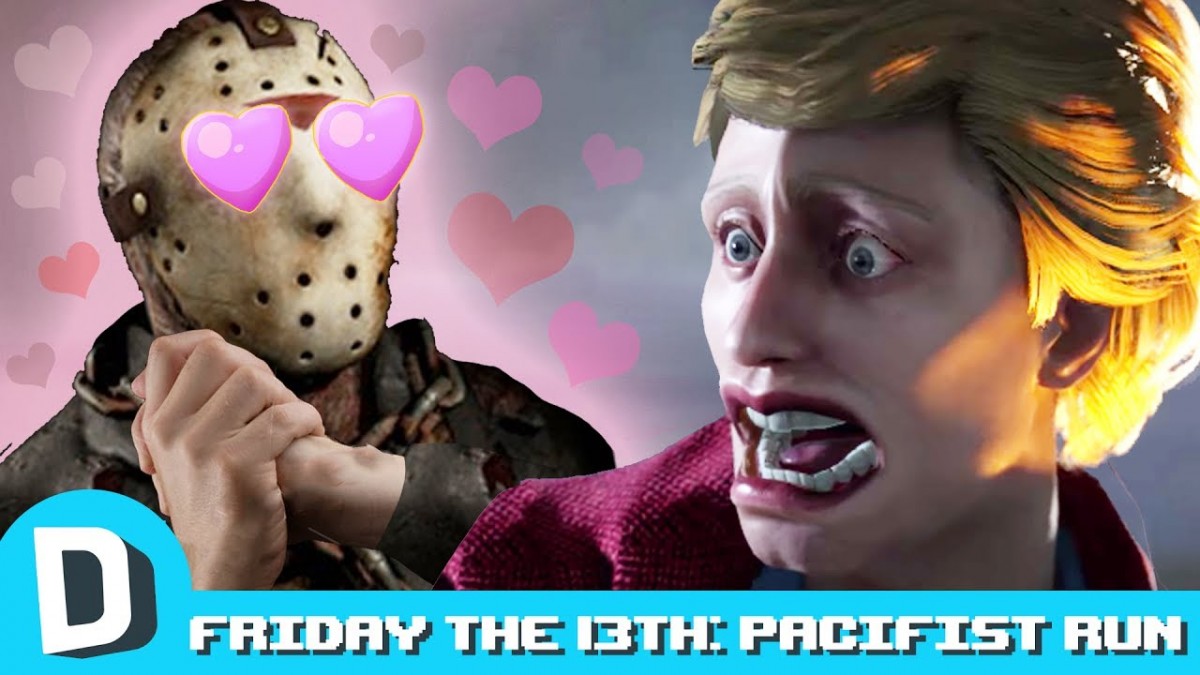 Artistry in Games Friday-the-13th-Pacifist-Run Friday the 13th: Pacifist Run Reviews  vorhees unlocked undertale the game stream scary scared savini run random pasta pacifist outfit lol kills jason humor How-To horror Guide Grand Theft Auto glitches garry's mod funny moments funny friday the 13th Dorkly creepy best moments all kills  