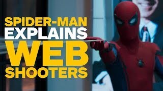 Artistry in Games Spider-Man-Homecoming-Tom-Holland-Shows-Off-the-Web-Shooters Spider-Man: Homecoming - Tom Holland Shows Off the Web Shooters News  tom holland super hero Spider-Man: Homecoming Sony Pictures Entertainment Marvel Studios ign interviews IGN  