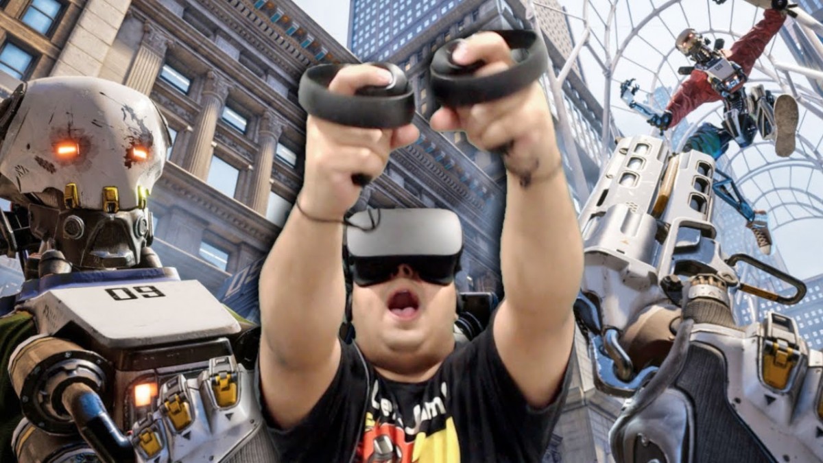 Artistry in Games WE-IN-THE-FKING-FUTURE-WHERE-MY-MIXTAPE-AT-ROBO-RECALL-OCULUS-RIFT WE IN THE F#%KING FUTURE!! WHERE MY MIXTAPE AT!? [ROBO RECALL] [OCULUS RIFT] News  robo recall rift oculus lol lmao hilarious HD Gameplay funny moments dashiexp dashiegames Commentary  