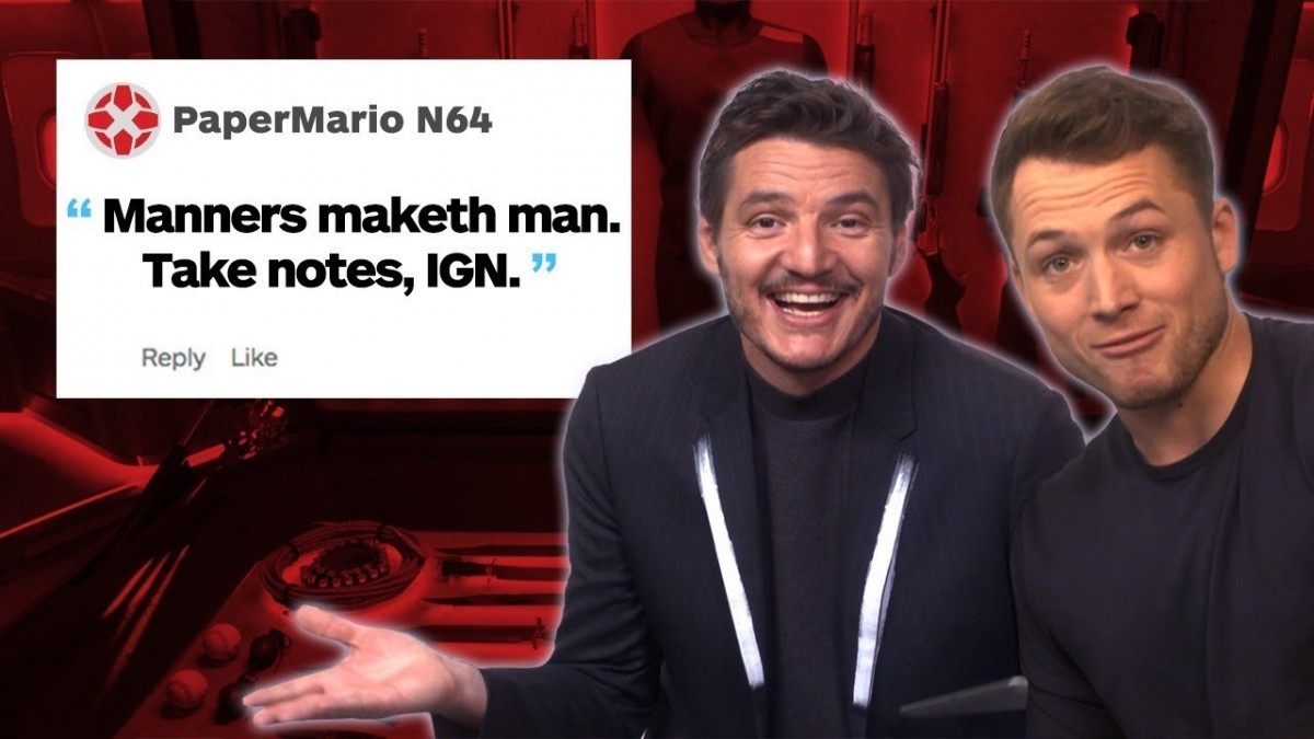 Artistry in Games Kingsman-Cast-Respond-to-IGN-Comments Kingsman Cast Respond to IGN Comments News  Twentieth Century Fox Film Corporation Taron Egerton Spies Responding to IGN Comments Pedro Pascal movie Matthew Vaughn Mark Strong Kingsman: The Golden Circle Jeff Bridges James Bond IGN funny feature Comments Colin Firth Action  