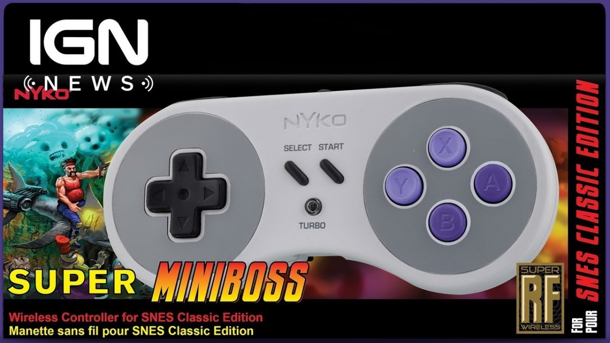 Artistry in Games SNES-Classic-Edition-Wireless-Controller-Announced-by-Nyko-IGN-News SNES Classic Edition Wireless Controller Announced by Nyko - IGN News News  Xbox Scorpio Xbox One videos games TV game systems Super Nintendo Entertainment System: Super NES Classic Edition Nintendo IGN News IGN gaming games feature Breaking news #ps4  