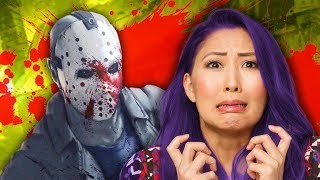 Artistry in Games WE-FINALLY-WORK-TOGETHER-Friday-the-13th-Pt.-2 WE (FINALLY) WORK TOGETHER - Friday the 13th Pt. 2 Reviews  survival game survival Smosh Games smosh salt mari takahashi jovenshire jason voorhees Horror Game horror funny moments Friday the 13th: The Game friday the 13th gameplay friday the 13th game friday the 13th friday the 13 freddy vs jason damien haas  