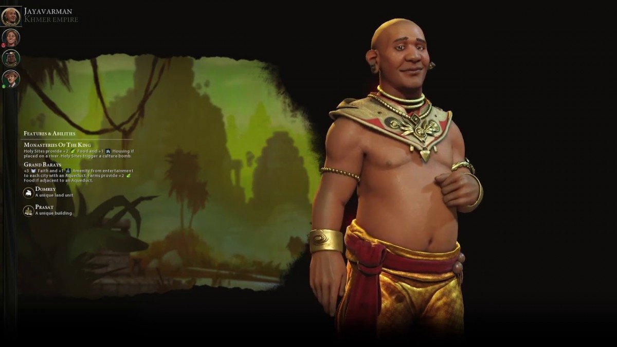 Artistry in Games Civilization-VI-King-Jayavarman-Trailer Civilization VI - King Jayavarman Trailer News  trailer strategy Sid Meier's Civilization VI PC IGN games Firaxis 2K Games  