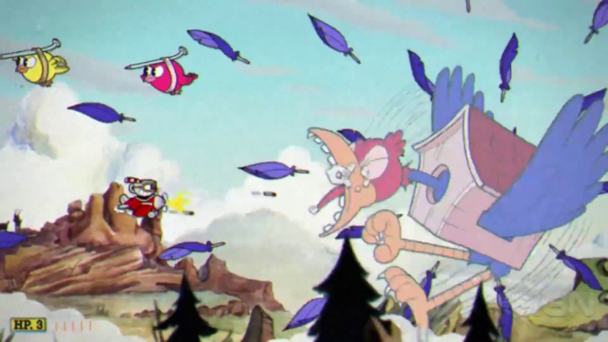 Artistry in Games Cuphead-Walkthrough-Aviary-Action Cuphead Walkthrough - Aviary Action! News  world weapons walkthrough strategy strategies secrets mugman map IGN How-To Guide devil defeat Cuphead coins Bosses boss black and white beat Battle aviary Action  