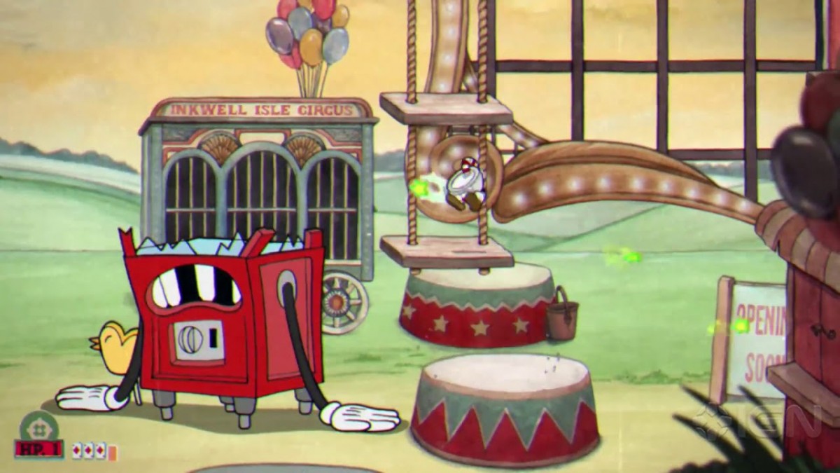 Artistry in Games Cuphead-Walkthrough-Funfair-Fever Cuphead Walkthrough - Funfair Fever News  world weapons walkthrough strategy strategies secrets mugman map IGN How-To Guide devil defeat Cuphead coins Bosses boss black and white beat Battle  