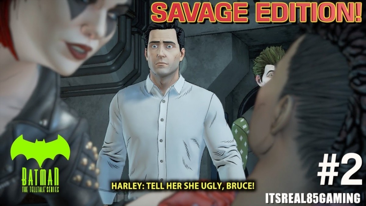 Artistry in Games SAVAGE-EDITION-BATMAN-TELLTALE-EPISODE-2-THE-PAC-FUNNY-GAMEPLAY-2 SAVAGE EDITION: BATMAN TELLTALE EPISODE 2 "THE PAC" (FUNNY GAMEPLAY #2) News  xbox one gaming let's play itsreal85 gaming channel haley quinn joker batman wayne tower gameplay gameplay walkthrough batman telltale episode 2 the pact batman telltale bad choices  