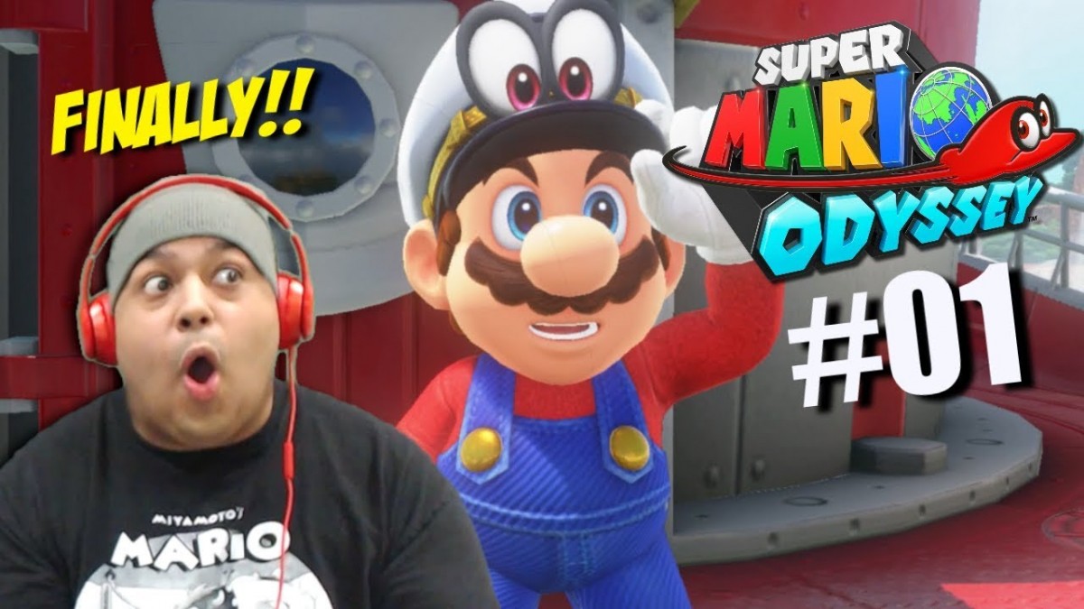 Artistry in Games THE-WAIT-IS-OVER-SUPER-MARIO-ODYSSEY-01 THE WAIT IS OVER!! [SUPER MARIO ODYSSEY] [#01] News  world t-rex switch Super Mario Odyssey part 1 odyssey Gameplay Full dashiexp dashiegames  