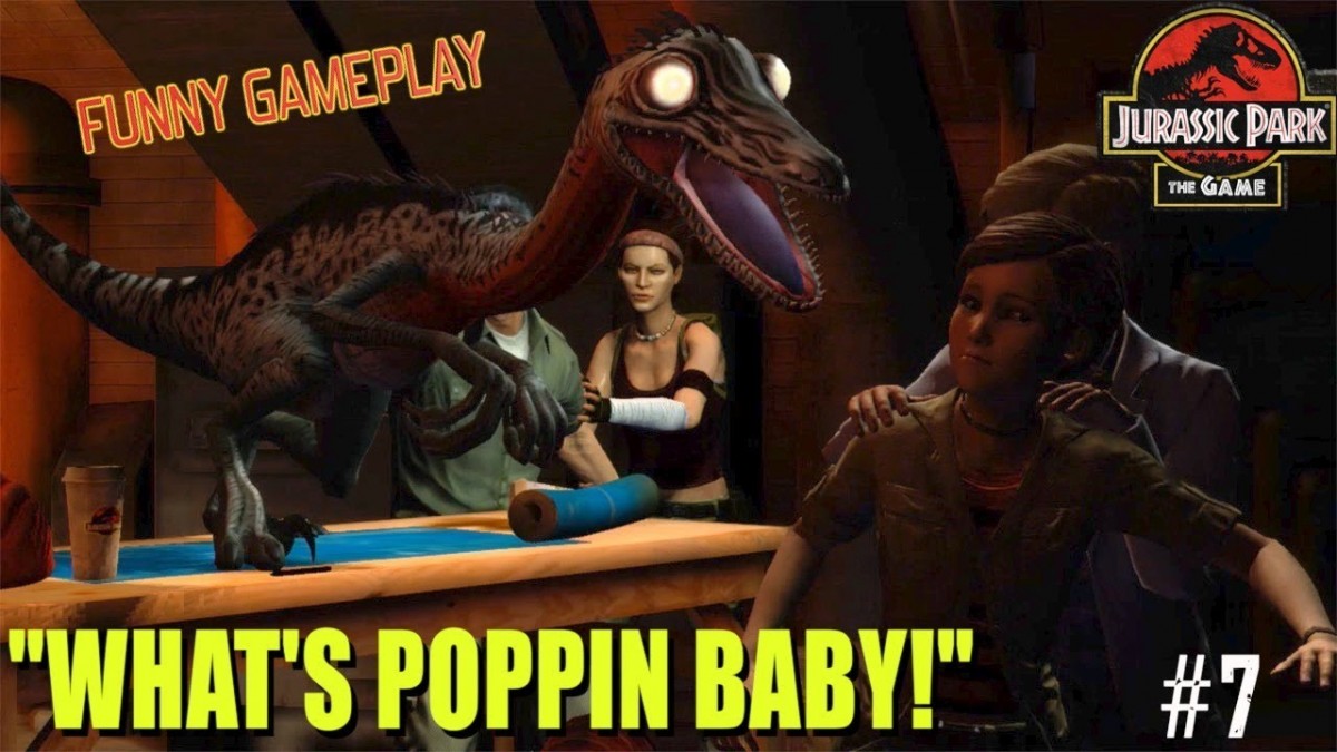 Artistry in Games THESE-SOME-GANGSTA-DINOSAURS THESE SOME GANGSTA DINOSAURS! News  let's play jurassic park the game jurassic park telltale game itsreal85 gaming channel gameplay walkthrough  