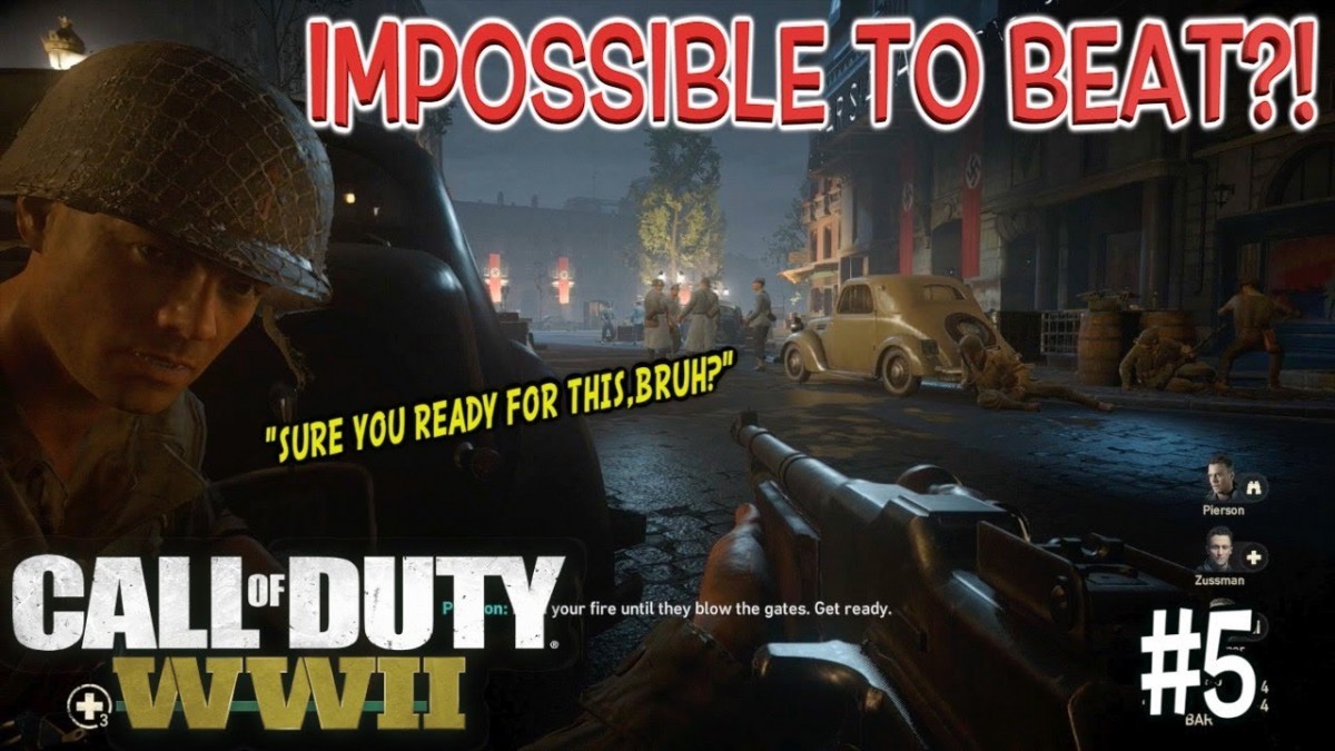 Artistry in Games THEY-SAID-IT-WAS-IMPOSSIBLE-TO-BEAT-COD-WW2-HARDEST-DIFFICULTY-CAMPAIGN-MODE-5 THEY SAID IT WAS IMPOSSIBLE TO BEAT! ( "COD WW2" HARDEST DIFFICULTY, CAMPAIGN MODE #5) News  let's play itsreal85 gaming channel gameplay walkthrough cod ww2 gameplay veterans mode cod ww2 campaign  