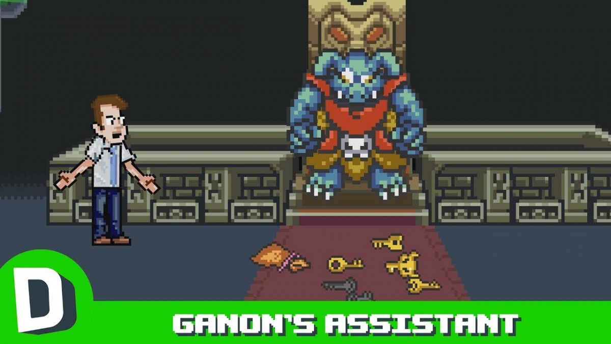 Artistry in Games If-Ganon-Had-An-Assistant If Ganon Had An Assistant Reviews  zelda ganon Zelda triforce pizza dinosaur Nintendo link to the past kevins kevin zelda kevin triforce kevin the assistant kevin ganon ganon assistant gaming dorkly kevin dorkly ganon dorkly bits kevin Dorkly  