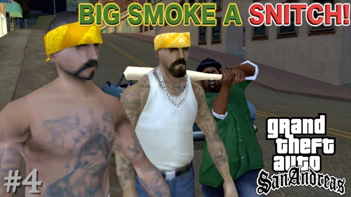 SOMETHING AIN’T RIGHT ABOUT “BIG SMOKE”. ( FUNNY “GTA SAN ANDREAS