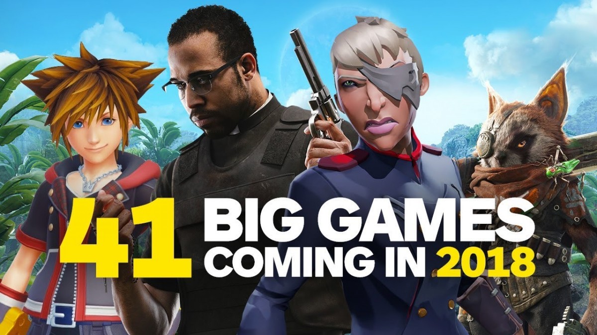 Artistry in Games 41-Big-Games-Coming-in-2018 41 Big Games Coming in 2018 News  Ys Net Xbox One Vita Ubisoft top videos THQ Nordic The Crew 2 switch strategy RPG rare PC Nintendo Microsoft Mac Level-5 Konami iPhone IGN god of war games Fighting Far Cry 5 Days Gone crackdown 3 Code Vein Cloudgine capcom bioware biomutant Bend Studio Anthem Android A Way Out 505 games #ps4  