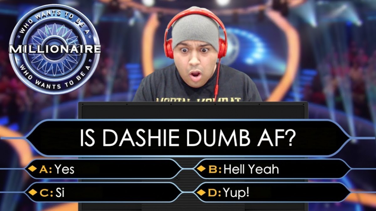 Artistry in Games AM-I-SMART-ENOUGH-TO-WIN-THE-MILLION-DOLLARS-WHO-WANTS-TO-BE-A-MILLIONAIRE AM I SMART ENOUGH TO WIN THE MILLION DOLLARS!? [WHO WANTS TO BE A MILLIONAIRE] News  Wii who wants to be a millionaire lol lmao hilarious Gameplay funny moments dashiexp dashiegames Commentary  