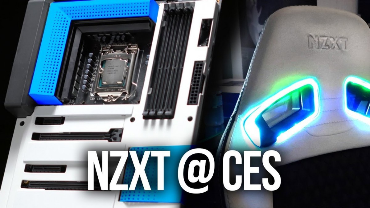 Artistry in Games RGB-Chairs-and-a-SEXY-Motherboard-NZXT-CES-2018 RGB Chairs and a SEXY Motherboard! NZXT @ CES 2018 Reviews  Z370 vertagear chair rgb chair randomfrankp nzxt n7 z370 nzxt motherboard nzxt ces 2018 NZXT h700i gaming chair CES 2018  