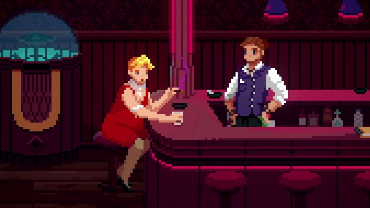 Artistry in Games The-Red-Strings-Club-Launch-Trailer The Red Strings Club - Launch Trailer News  trailer The Red Strings Club PC IGN games Devolver Digital Deconstructeam adventure  