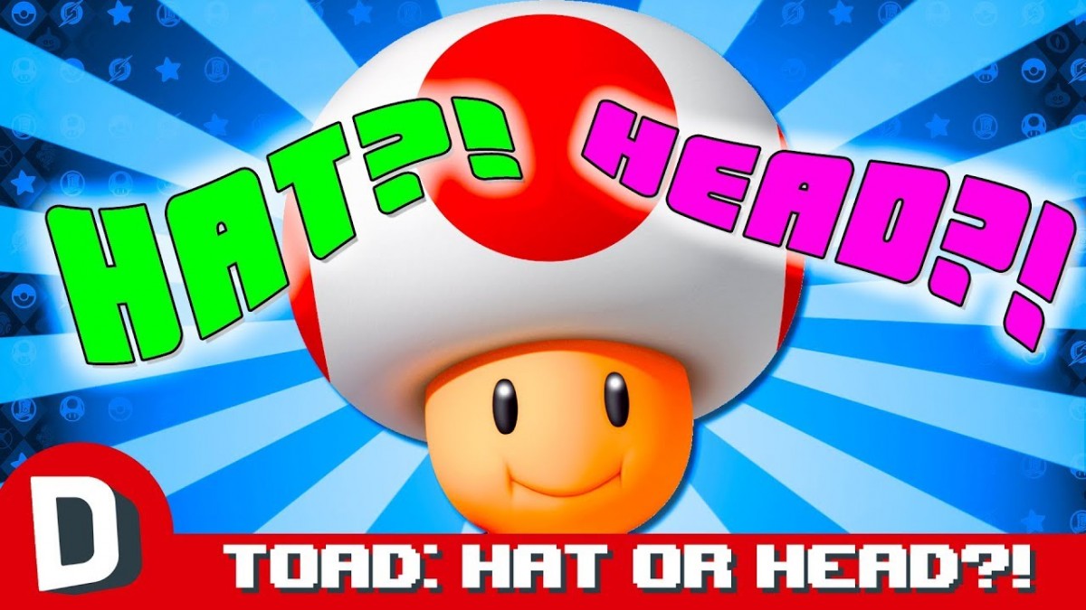 Artistry in Games Toad-HAT-or-HEAD Toad: HAT or HEAD? Reviews  world Videogames toad theory switch super sunshine sonic SNES secret review Preview odyssey Nintendo Mario lol head hat game galaxy funny fan Dorkly bowser 64  
