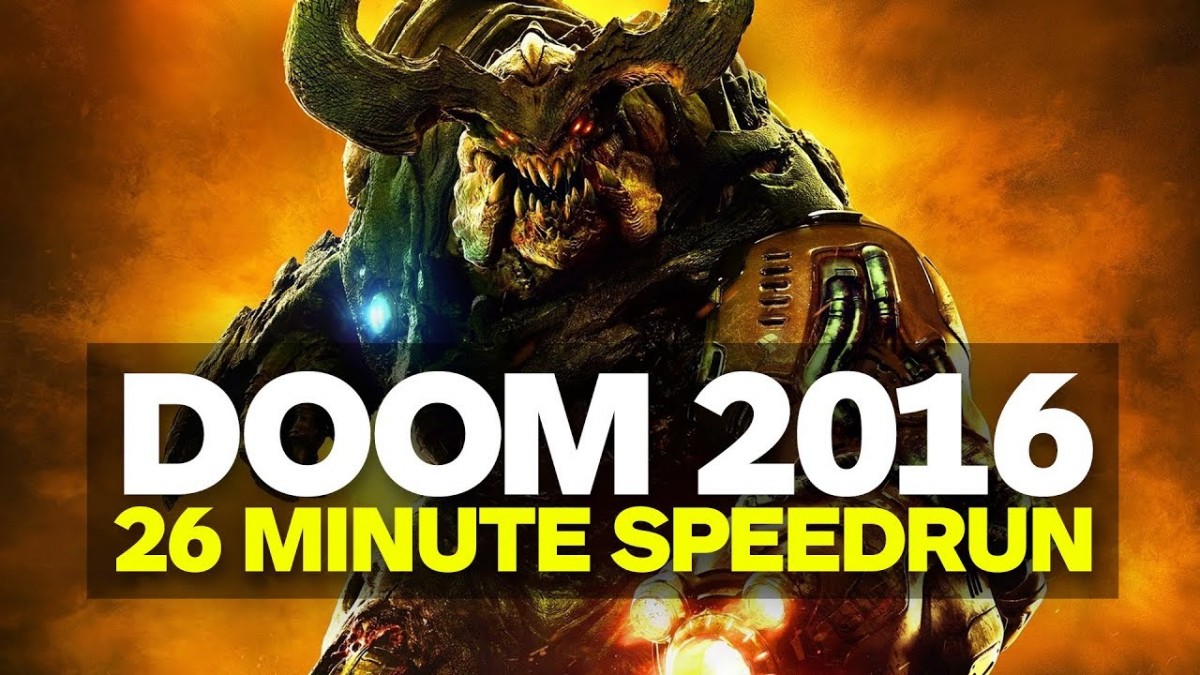 Artistry in Games Doom-2016-Finished-In-a-Staggering-28-Minutes Doom (2016) Finished In a Staggering 28 Minutes News  ZeniMax Media Xbox One switch Shooter PC Panic Button IGN Id Software games Gameplay doom #ps4  