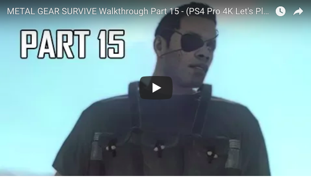 Artistry in Games Screen-Shot-2018-02-27-at-1.55.45-AM METAL GEAR SURVIVE Walkthrough Part 15 -  (PS4 Pro 4K Let's Play) News  walkthrough Video game Video trailer Single review playthrough Player Play part Opening new mission let's Introduction Intro high HD Guide games Gameplay game Ending definition CONSOLE Commentary Achievement 60FPS 60 fps 1080P  