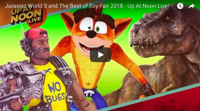 Artistry in Games Screen-Shot-2018-02-27-at-12.14.50-AM Jurassic World 3 and The Best of Toy Fair 2018 - Up At Noon Live! News  Up At Noon Live Up At Noon IGN  