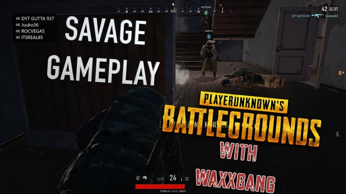 Artistry in Games SAVAGE-PUBG-GAMEPLAY-WITH-WAXXGANG SAVAGE PUBG GAMEPLAY WITH WAXXGANG News  pubg gameplay walkthrough pubg epic moments players unknown battlegrounds let's play itsreal85 waxx gang gutta juuko gaming itsreal85 gaming channel gameplay walkthrough  