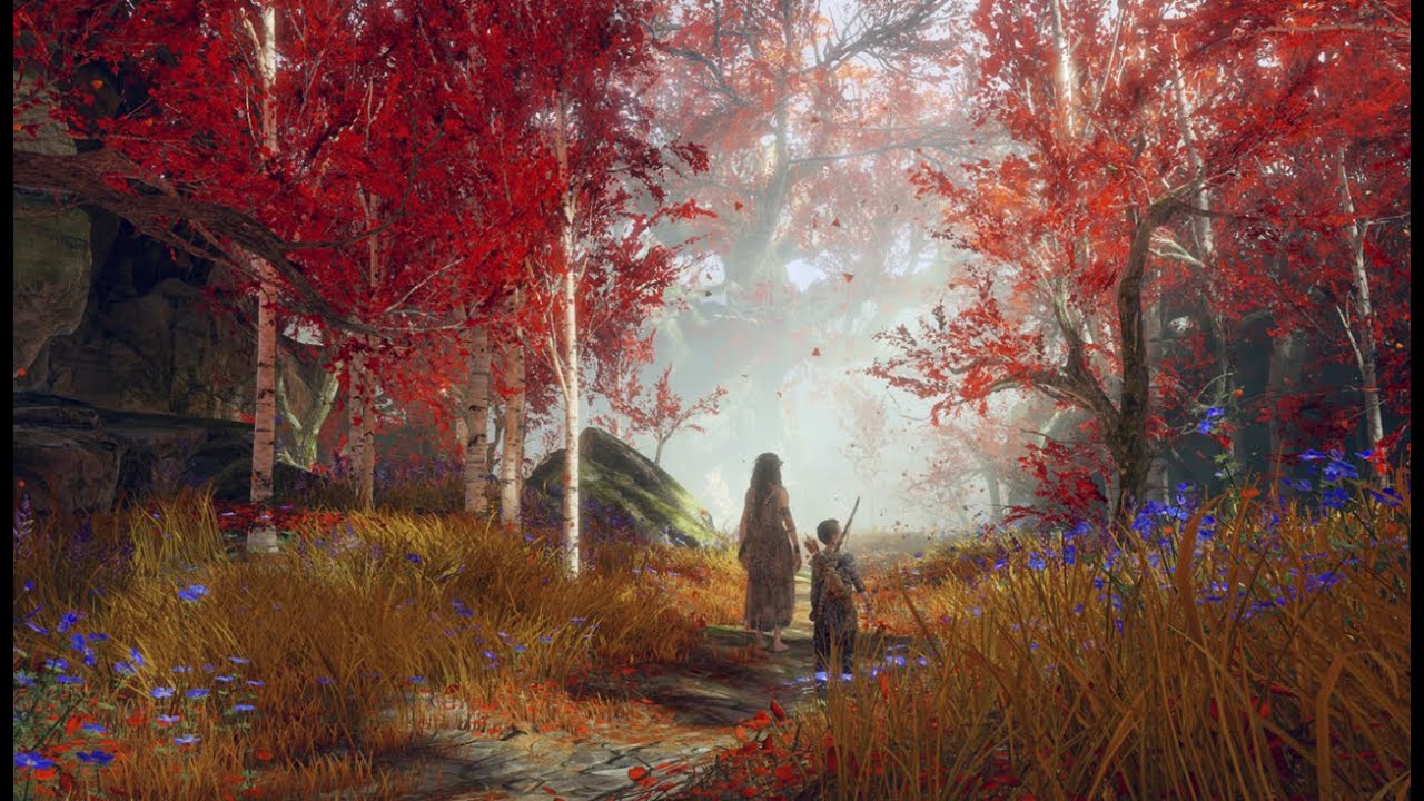 Artistry in Games Check-Out-One-of-God-of-Wars-Prettiest-Areas Check Out One of God of War's Prettiest Areas! News  Sony Computer Entertainment Santa Monica Studio IGN god of war games Gameplay adventure Action #ps4  