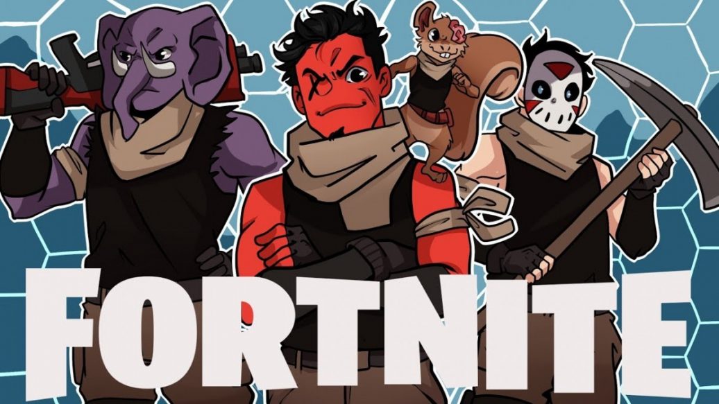 artistry in games never fear the squad is here fortnite - the squad fortnite animation