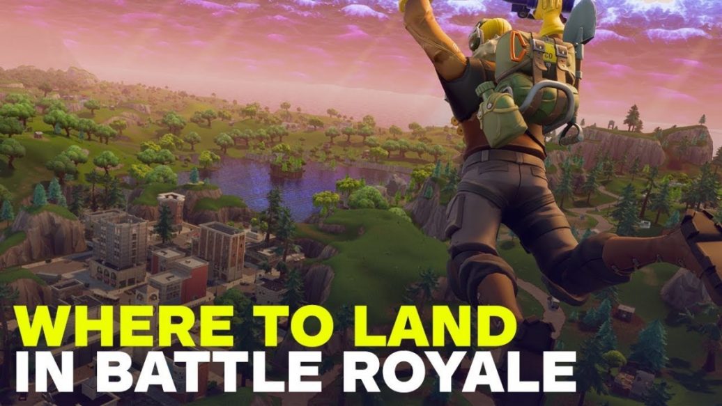 Where to Land in Fortnite Battle Royale | Artistry in Games - 1036 x 583 jpeg 99kB