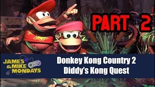 Artistry in Games Donkey-Kong-Country-2-Part-2-James-Mike-Mondays Donkey Kong Country 2 Part 2 - James & Mike Mondays News  Video game playthrough Mike Matei James Rolfe Gameplay donkey kong country ost donkey kong country gameplay donkey kong country 2 gameplay Donkey Kong Country 2 Donkey Kong Country donkey kong coubtry 2 game donkey kong DK dixie kong diddy kong  
