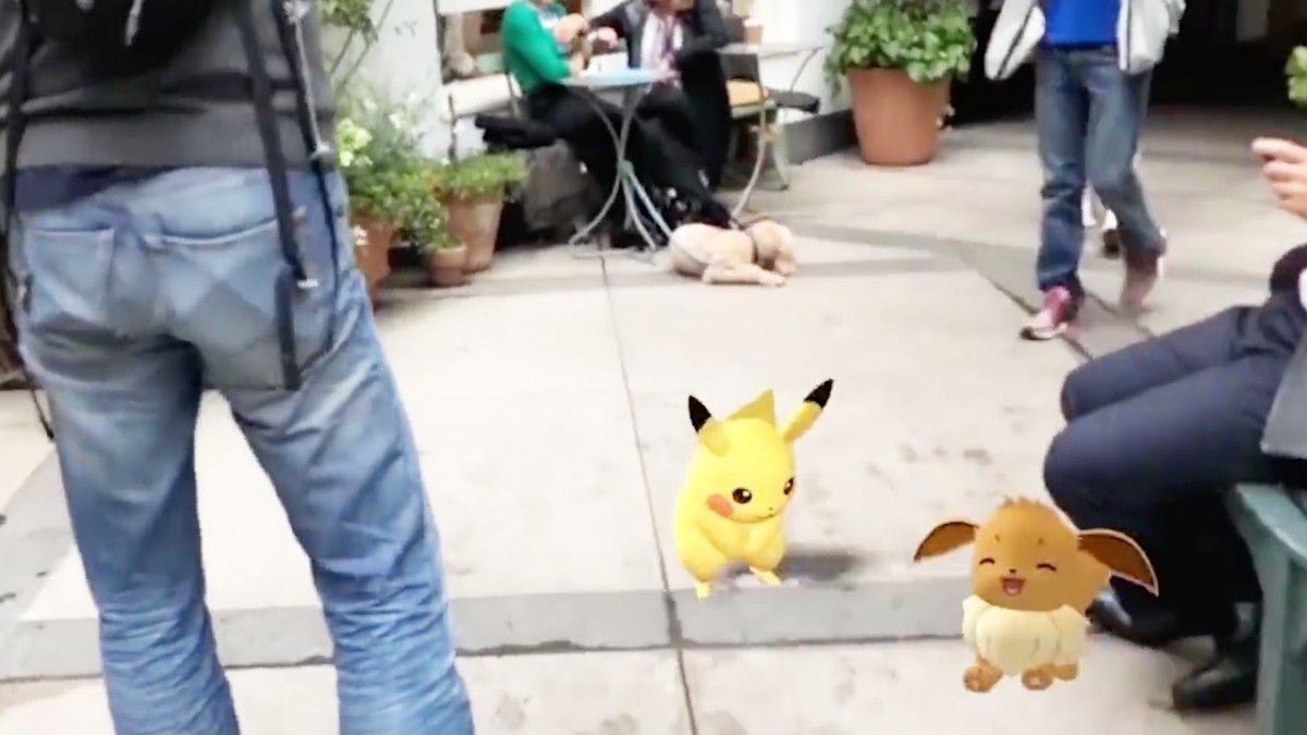 Artistry in Games Niantic-Real-World-AR-Occlusion-With-Pikachu-and-Eevee Niantic Real World AR Occlusion With Pikachu and Eevee News