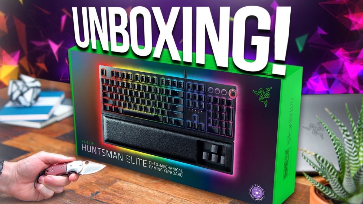 Artistry in Games Razer-Huntsman-Elite-Keyboard-Unboxing Razer Huntsman Elite Keyboard Unboxing! Reviews