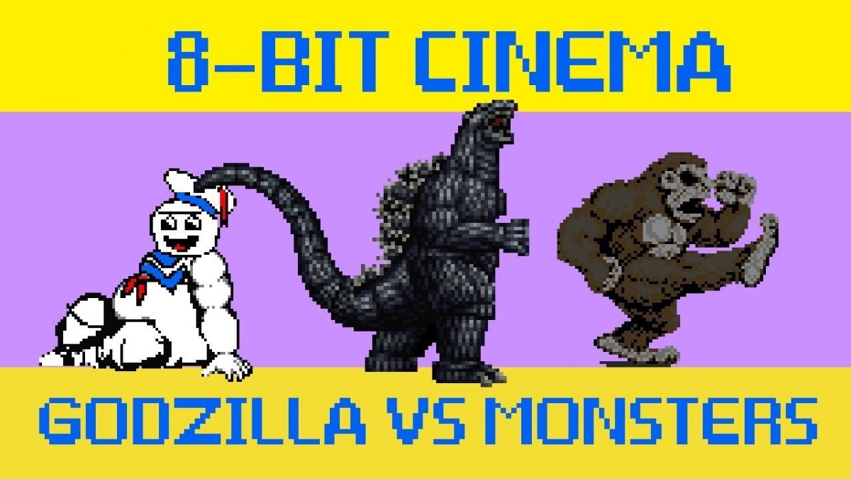 Artistry in Games Godzilla-vs-Monsters-8-Bit-Cinema Godzilla vs Monsters - 8 Bit Cinema News