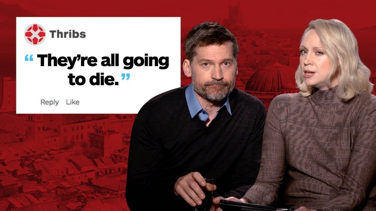 Artistry in Games Game-of-Thrones-Brienne-and-Jaime-Respond-to-IGN-Comments Game of Thrones' Brienne and Jaime Respond to IGN Comments News