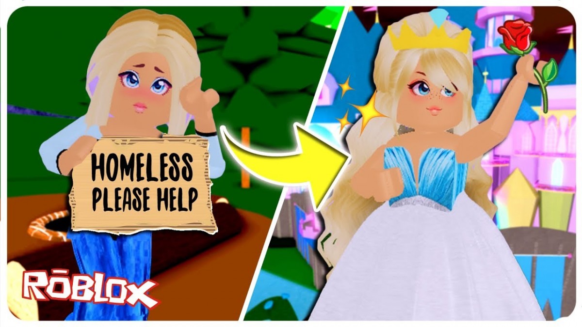 She Pretended To Be Poor But She Was Secretly A Princess… Roblox Royale