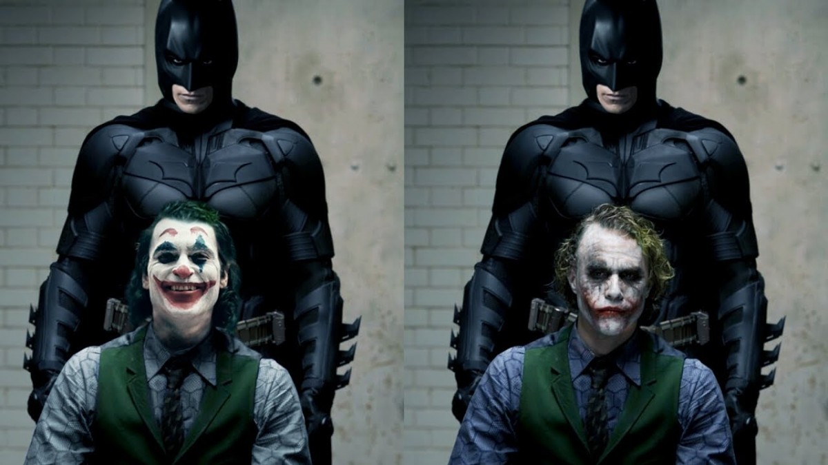 The Fiery Debate Over Joaquin Phoenix And Heath Ledger As Joker Artistry In Games - joker mask roblox