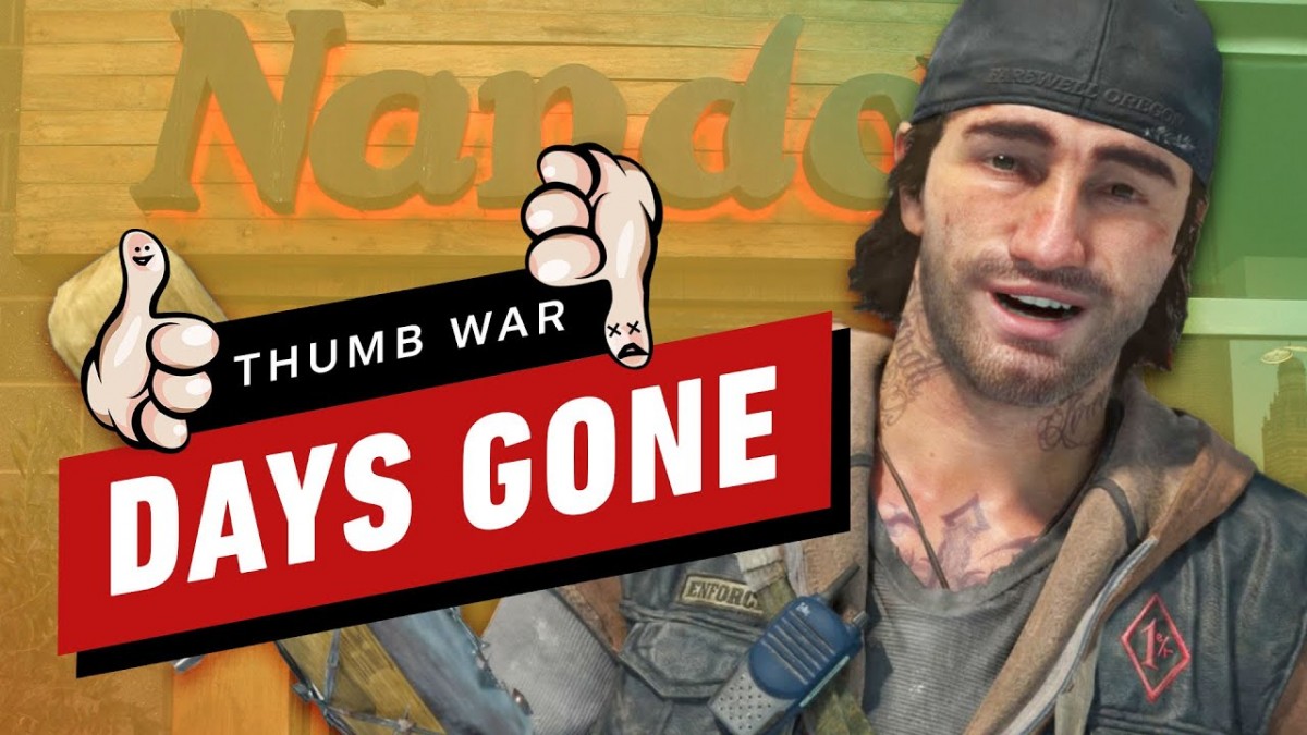 Artistry in Games Days-Gone-Rating-EVERYTHING-Thumb-War Days Gone - Rating EVERYTHING (Thumb War) News