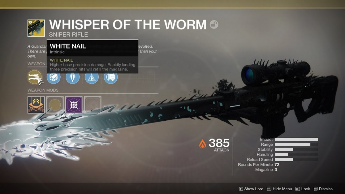 Artistry in Games Destiny-2-is-Nerfing-the-Best-Weapon-in-the-Game-Whisper-of-the-Worm Destiny 2 is Nerfing the Best Weapon in the Game (Whisper of the Worm) News