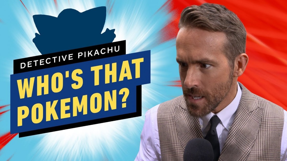 Artistry in Games Detective-Pikachu-Cast-Play-Whos-That-Pokemon Detective Pikachu Cast Play 'Who's That Pokemon?' News