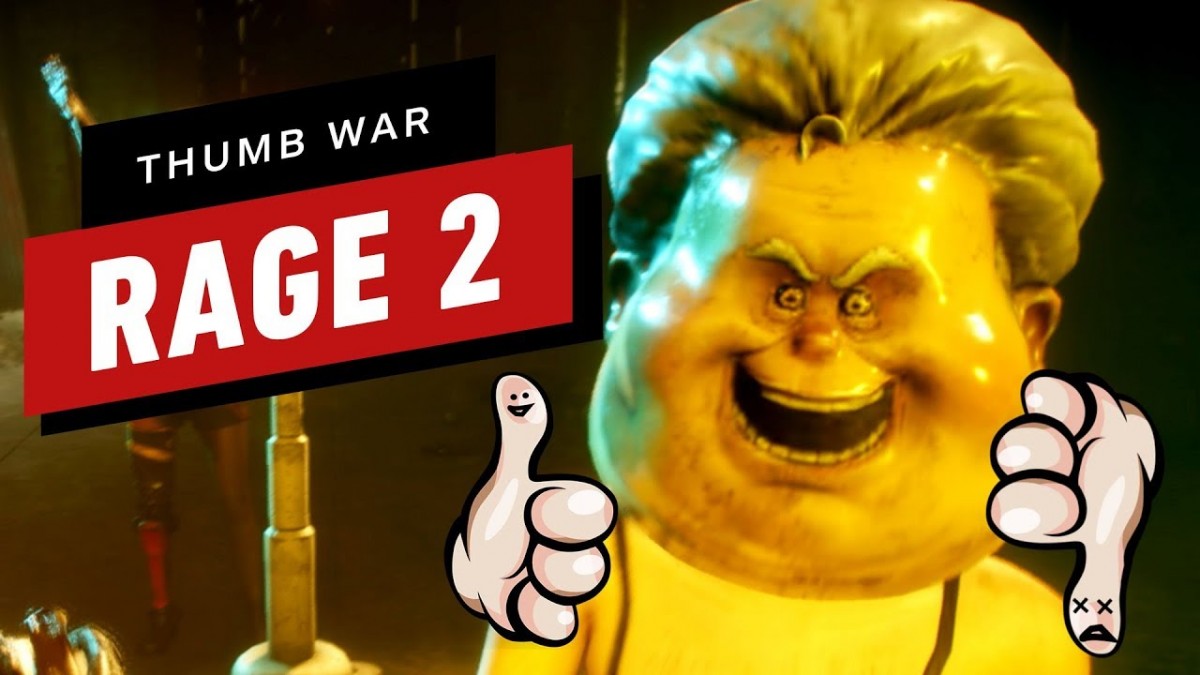 Artistry in Games Rage-2-Judging-EVERYTHING-Except-The-Game-Thumb-War Rage 2: Judging EVERYTHING (Except The Game) - Thumb War News