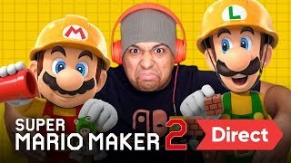 Artistry in Games SUPER-MARIO-MAKER-2-DIRECT-LIVE-REACTION SUPER MARIO MAKER 2 DIRECT [LIVE REACTION] News