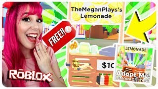 How To Get A Free Lemonade Stand In Adopt Me Roblox Adopt Me New Lemonade Stand Update Artistry In Games - roblox adopt me new