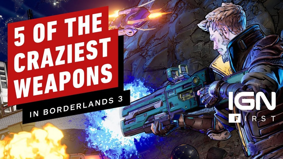 Artistry in Games 5-of-the-Craziest-and-Awesome-Guns-in-Borderlands-3-IGN-First 5 of the Craziest and Awesome Guns in Borderlands 3 - IGN First News